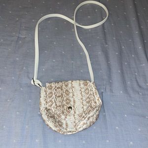 Crossbody animal print stadium approved purse